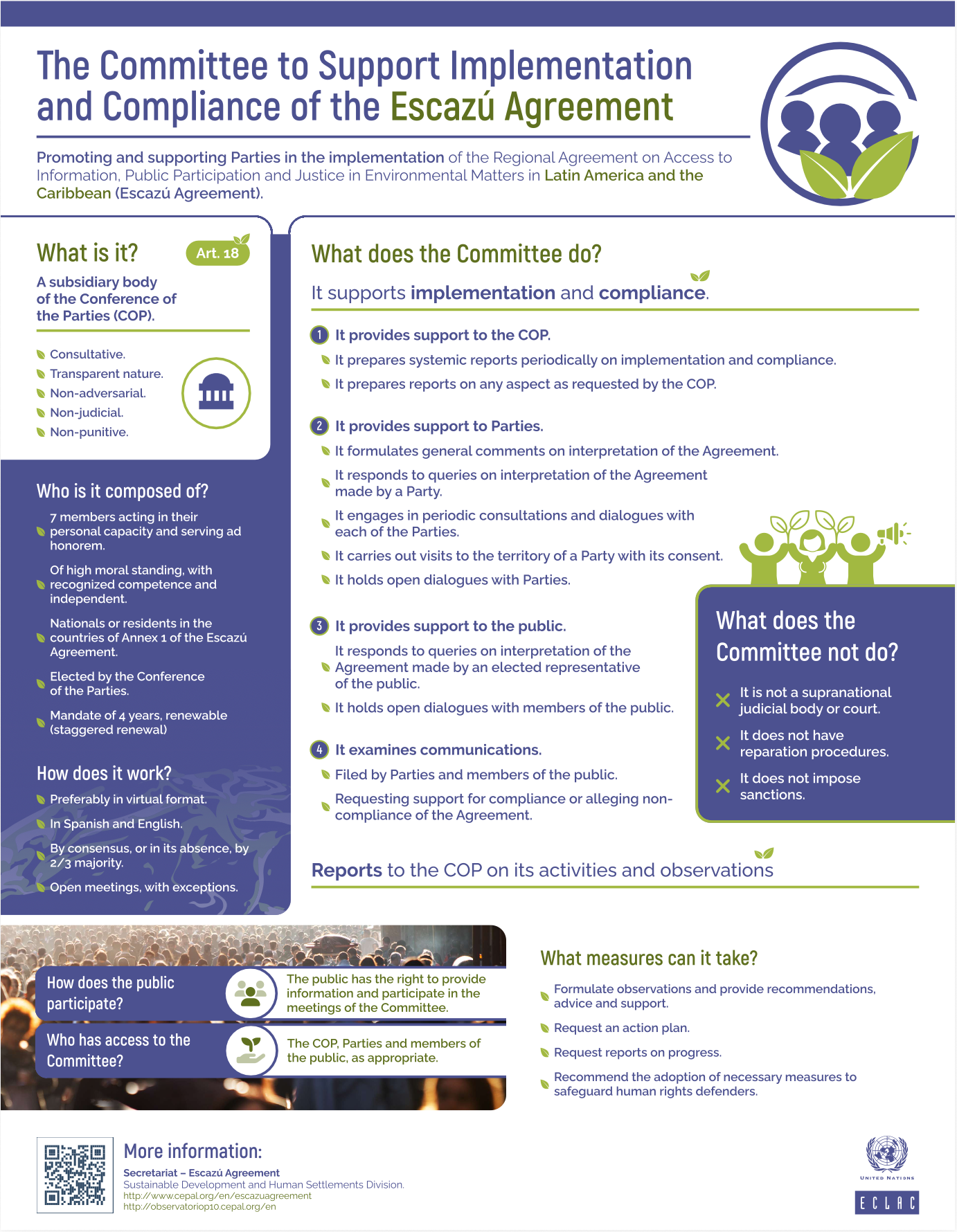 Committee to support implementation and compliance